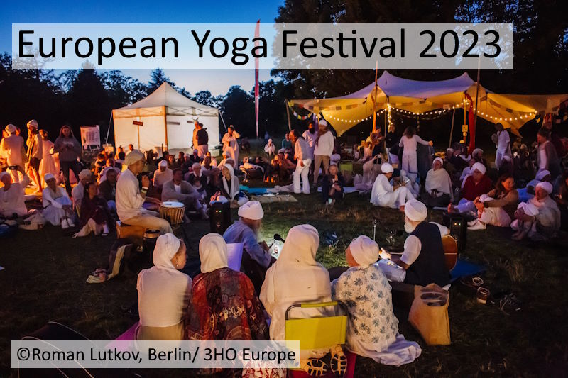 Yogafestival 2023 Abendstimmung